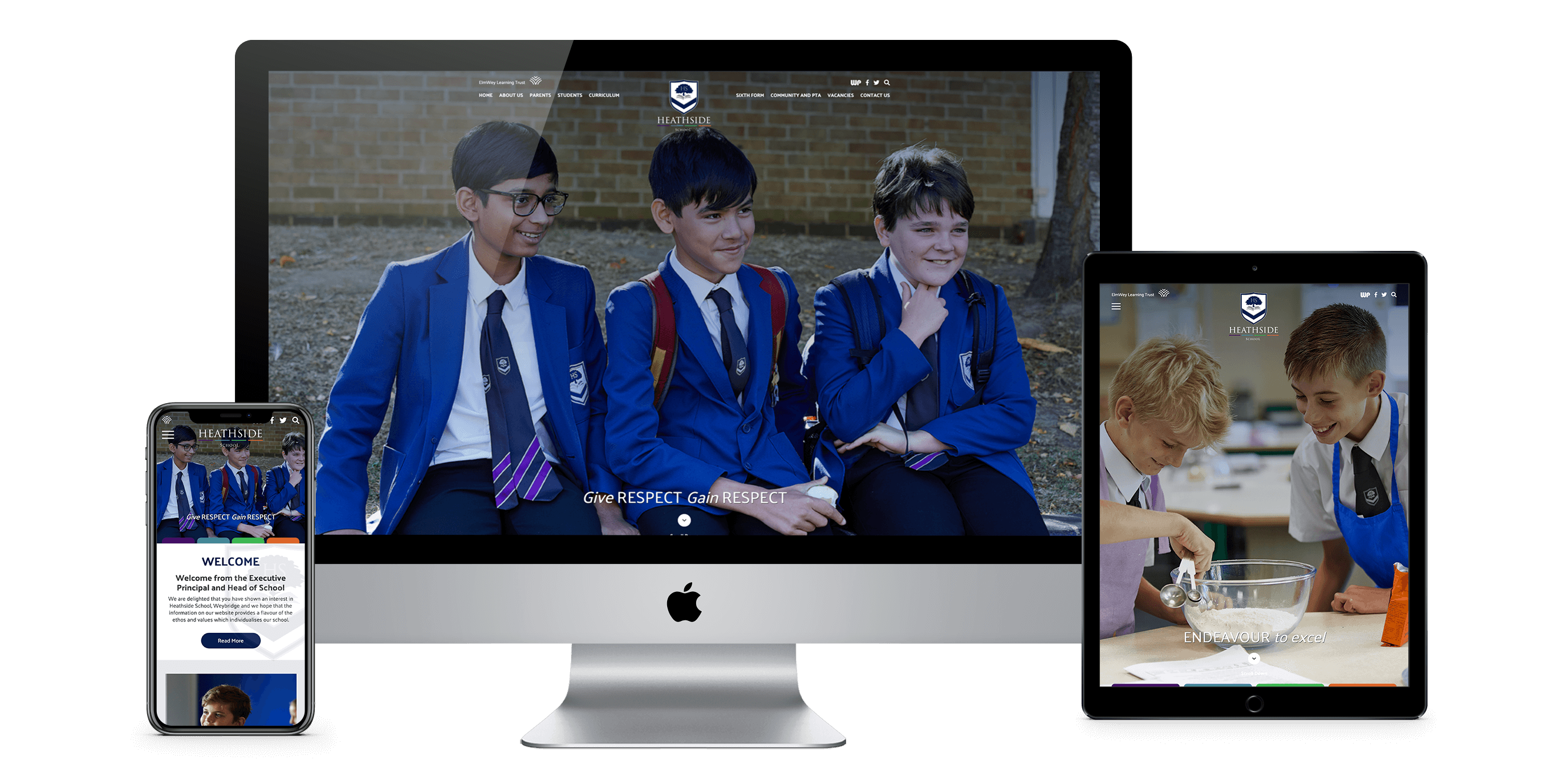 Website Launch for Heathside School