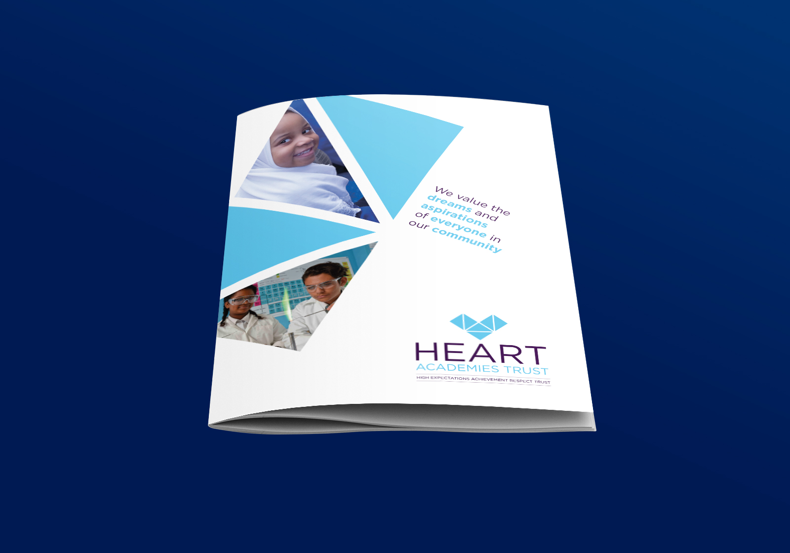 Website and print for Heart Academies Trust