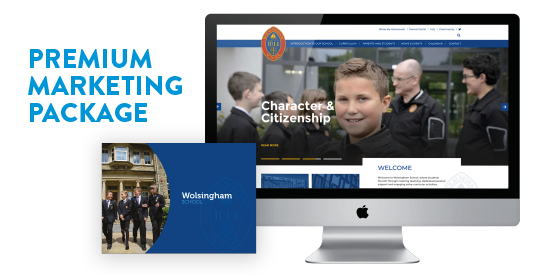 Premium marketing package renewal for Wolsingham School