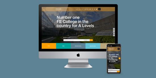 Nelson & Colne College Website Relaunch