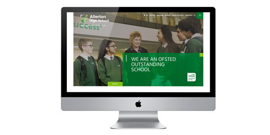 Outstanding website for outstanding school