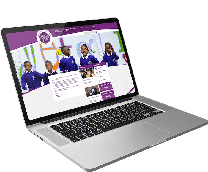 Beautiful website for Rye Oak Primary School