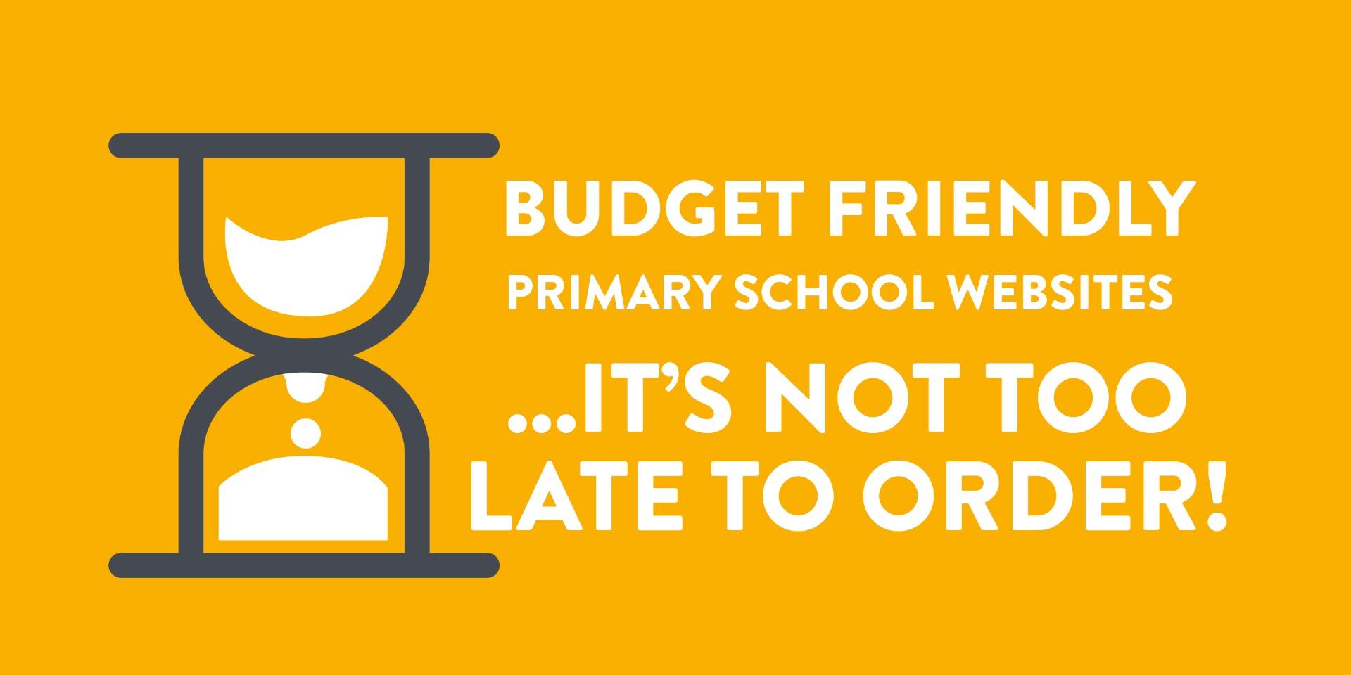Budget Friendly Primary School Websites – Order Today For A Stunning September Launch