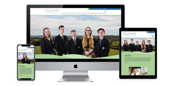 A school website with a difference