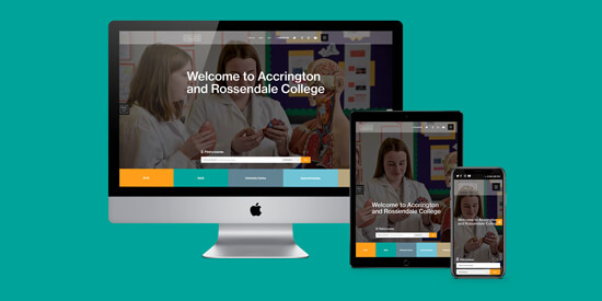Nelson & Colne College Group latest website launch