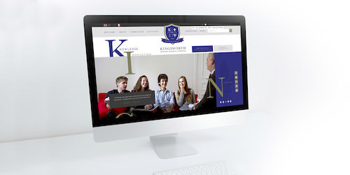 Kingsworth International School - website launch 