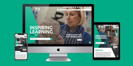 New website for the oldest surviving adult education institute in Europe!